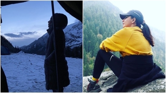 Kirti Kulhari in Uttarakhand(Instagram/iamkirtikulhari)