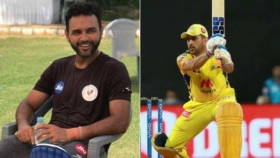 Parthvi Patel (L) and CSK skipper MS Dhoni (R)(HT Collage) Parthvi Patel (L) and CSK skipper MS Dhoni (R)(HT Collage)