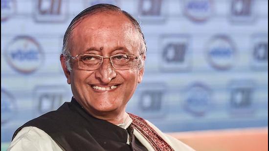 Amit Mitra, a former Secretary General of the Federation of Indian Chambers of Commerce and Industry (FICCI), was a lawmaker from the Khardah assembly seat in North 24 Parganas for two consecutive terms but did not contest the recently concluded polls in which the Trinamool Congress bagged 213 seats. (PTI PHOTO.)