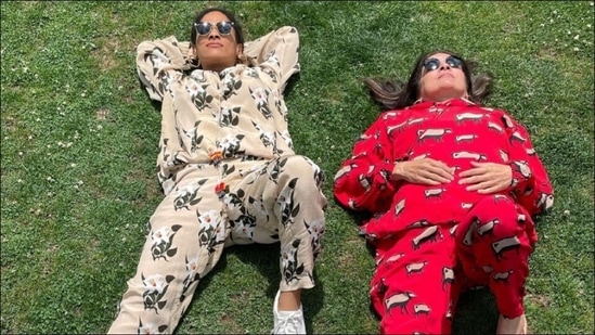 Masaba Gupta, Neena Gupta ring in ‘maa divas’ together in fuss-free silhouettes(Instagram/masabagupta)