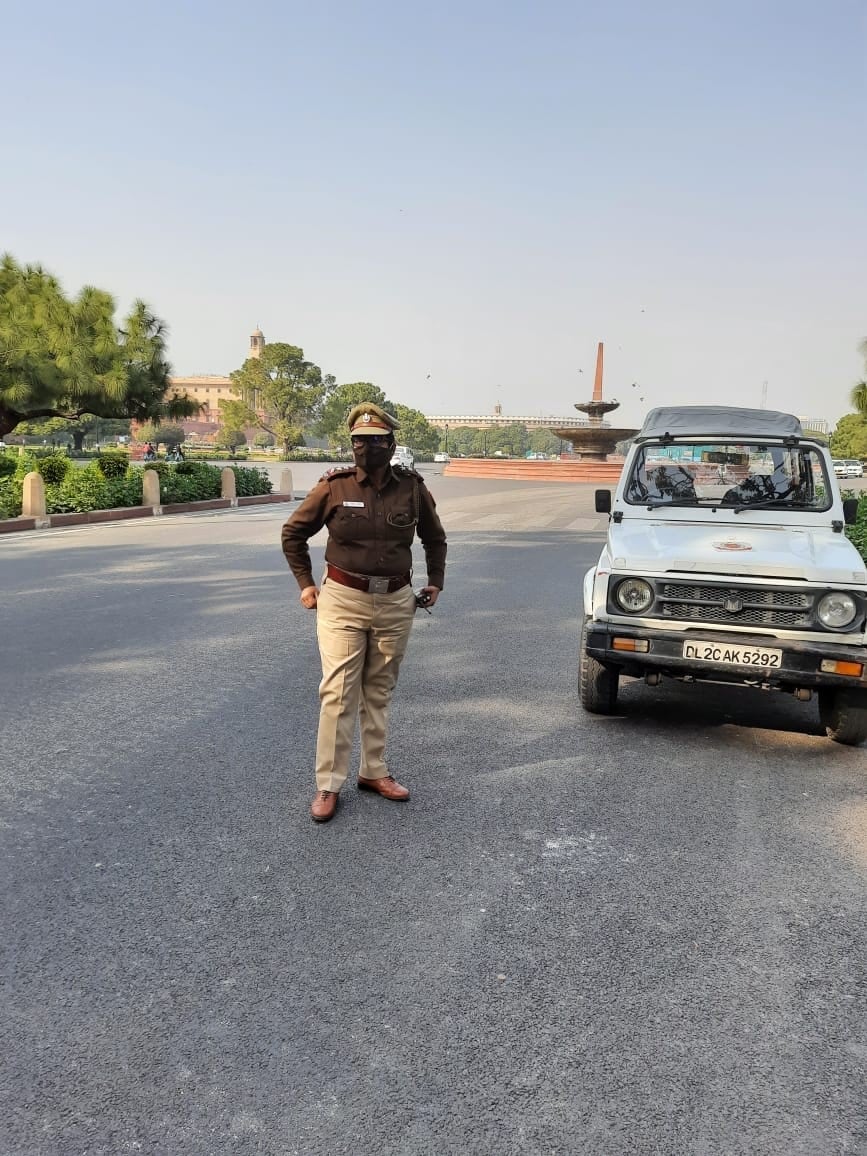 Inspector Jyoti has been spending long hours away from her kids, to be on duty with the police force. Inspector Jyoti has been spending long hours away from her kids, to be on duty with the police force.