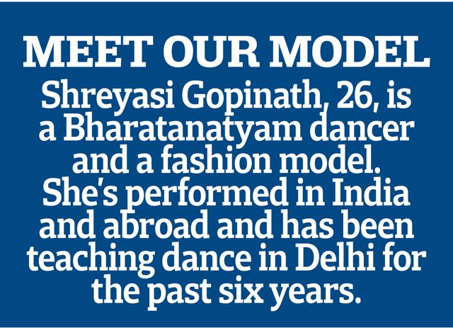 Our model is also a performing dancer Our model is also a performing dancer