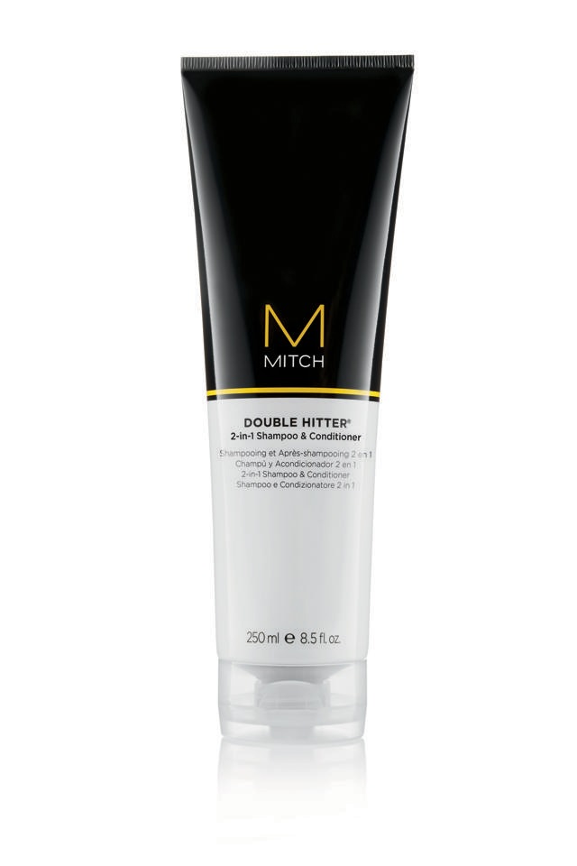 This 2-in-1 shampoo and conditioner has been specially formulated for men and creates a rich lather