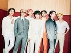 BTS members debut their new looks in the first Butter concept photo. BTS members debut their new looks in the first Butter concept photo.