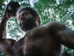 Jr NTR as Komaram Bheem in SS Rajamouli’s RRR. Jr NTR as Komaram Bheem in SS Rajamouli’s RRR.