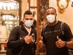 Sunil Narine and Andre Russell.