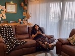Kishwer Merchant takes fans on a tour of her living room. 