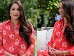Meghan Markle serves maternity fashion inspo in a steamy poppy print shirt dress
