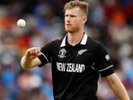 New Zealand's Jimmy Neesham says he would sign up again if IPL 2021 was to restart.(Reuters) New Zealand's Jimmy Neesham says he would sign up again if IPL 2021 was to restart.(Reuters)