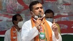 Suvendu Adhikari joined the Bharatiya Janata Party in December, defecting from the Trinamool Congress.(ANI) Suvendu Adhikari joined the Bharatiya Janata Party in December, defecting from the Trinamool Congress.(ANI)