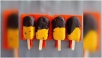 Chocolate dipped Mango Popsicle recipe(Instagram/yasminkarachiwala) Chocolate dipped Mango Popsicle recipe(Instagram/yasminkarachiwala)