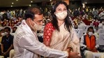 Riniki Bhuyan Sarma was all praise for her 52-year-old husband in the manner he tackled the Covid-19 pandemic in the state and "though it is far from over, he is trying to sincerely deal with the challenge". (PTI Photo) (PTI) Riniki Bhuyan Sarma was all praise for her 52-year-old husband in the manner he tackled the Covid-19 pandemic in the state and "though it is far from over, he is trying to sincerely deal with the challenge". (PTI Photo) (PTI)
