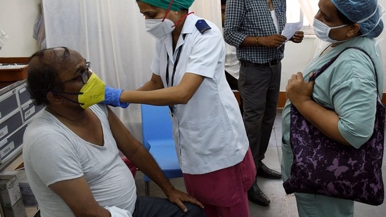 The decision has been taken in the wake of the surge in COVID-19 cases and with a view to augment the efforts of the administration in the fight against the pandemic.(ANI file) The decision has been taken in the wake of the surge in COVID-19 cases and with a view to augment the efforts of the administration in the fight against the pandemic.(ANI file)