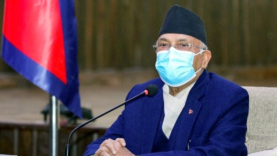 Prime Minister of Nepal KP Sharma Oli held a Cabinet meeting after losing the vote of confidence as Prime Minister of Nepal. (ANI Photo)