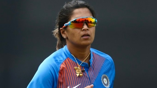 Indian all-rounder Veda Krishnamurthy(Twitter)