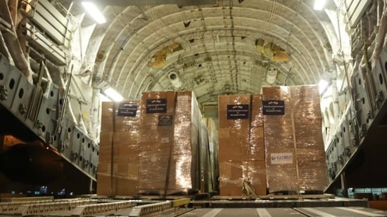 So far, the government of Israel has sent a total of 60 tonnes of medical supplies, three oxygen generators, 1710 oxygen concentrators and 420 ventilators to India. (Twitter/@MEAIndia) So far, the government of Israel has sent a total of 60 tonnes of medical supplies, three oxygen generators, 1710 oxygen concentrators and 420 ventilators to India. (Twitter/@MEAIndia)