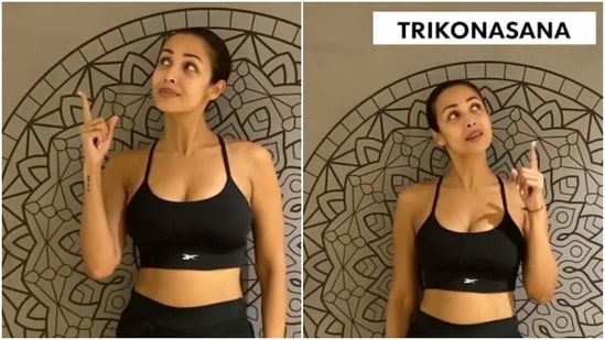 Malaika Arora shares new fitness video(Instagram/malaikaaroraofficial) Malaika Arora shares new fitness video(Instagram/malaikaaroraofficial)