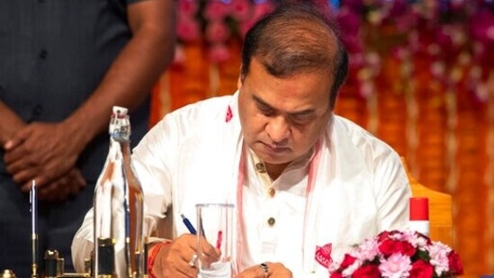 "My aim will be to make Assam one of the top five Indian states in the next five years," Himanta Biswa Sarma said.(AP)