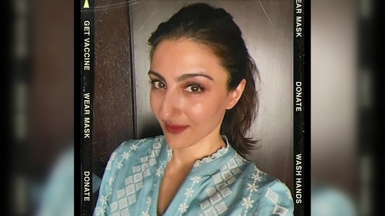 Soha Ali Khan reminds followers basic Covid precautions (Instagram/sakpataudi) Soha Ali Khan reminds followers basic Covid precautions (Instagram/sakpataudi)