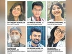Young doctors who are pursuing their last year of MBBS or mandatory internship year have been roped in at Covid hospitals across the city in the last two weeks to help in the fight against the pandemic. Young doctors who are pursuing their last year of MBBS or mandatory internship year have been roped in at Covid hospitals across the city in the last two weeks to help in the fight against the pandemic.