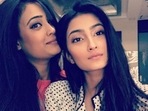 Shweta Tiwari with daughter Palak Tiwari. Shweta Tiwari with daughter Palak Tiwari.