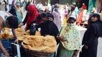 Women purchase Sewaiyan ahead of Eid festival during the lockdown, at a market in Mathura on Tuesday. (Representational image)(ANI) Women purchase Sewaiyan ahead of Eid festival during the lockdown, at a market in Mathura on Tuesday. (Representational image)(ANI)