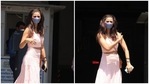 Daisy Shah was recently spotted in Dadar, Mumbai. The actor stepped out to get her vaccination. Daisy Shah was recently spotted in Dadar, Mumbai. The actor stepped out to get her vaccination.