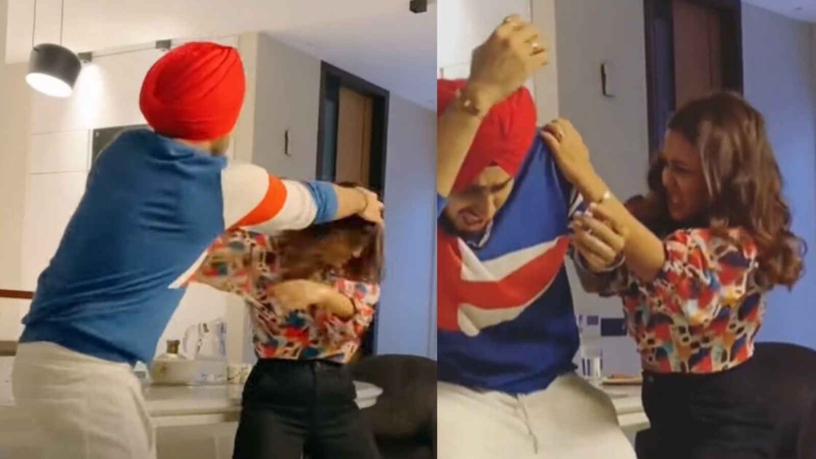 Neha Kakkar Books Sex Video - Neha Kakkar storms off after a reel fight with Rohanpreet Singh, fans find  it cute. Watch - Hindustan Times