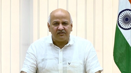 Manishs Sisodia, who is also nodal minister for Covid-19 management, blamed the central government for the “mess” created over the stocks of vaccinations. (ANI) Manishs Sisodia, who is also nodal minister for Covid-19 management, blamed the central government for the “mess” created over the stocks of vaccinations. (ANI)