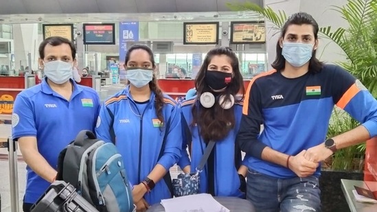 Shooters leave for training camp in Zagreb, Croatia (ISSF)