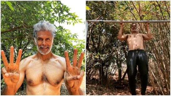 Milind Soman shared new fitness post (Instagram/milindrunning) Milind Soman shared new fitness post (Instagram/milindrunning)