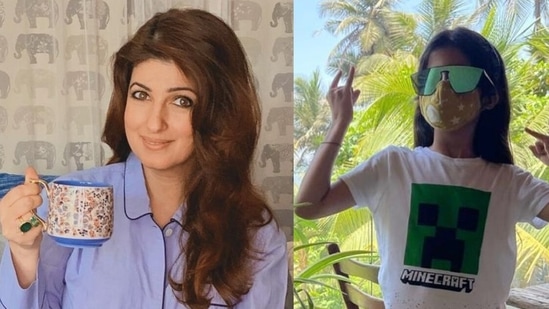 Twinkle Khanna shares a picture of daughter Nitara. 