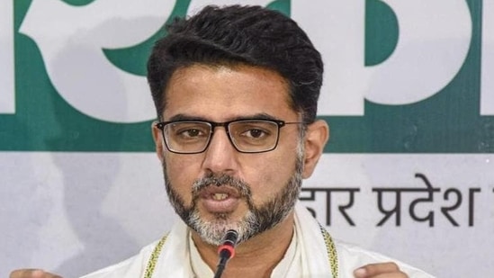 Congress MLA Sachin Pilot wrote a letter to chief minister Ashok Gehlot informing him about his contribution. (File photo)