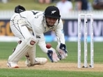 File Photo of  New Zealand's BJ Watling