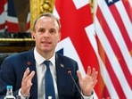 British foreign minister Dominic Raab said Britain and its partners needed to take action to ensure there was a cyberspace that was free, open and peaceful in the face of hostile states, (Bloomberg) British foreign minister Dominic Raab said Britain and its partners needed to take action to ensure there was a cyberspace that was free, open and peaceful in the face of hostile states, (Bloomberg)