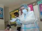 The cumulative cases of Covid-19 in Rajasthan stands at 5,77,550 while the active cases in the state have mounted to 2,05,730, the Union Health Ministry said.