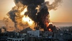 A fire rages at sunrise in Khan Yunish following an Israeli airstrike on targets in the southern Gaza strip, Palestine on May 12. Israel carried out hundreds of air strikes in Gaza into the morning on May 12 as the Islamist group Hamas and other Palestinian militants fired multiple rocket barrages over the border at Tel Aviv and the southern city of Beersheba, Reuters reported. A fire rages at sunrise in Khan Yunish following an Israeli airstrike on targets in the southern Gaza strip, Palestine on May 12. Israel carried out hundreds of air strikes in Gaza into the morning on May 12 as the Islamist group Hamas and other Palestinian militants fired multiple rocket barrages over the border at Tel Aviv and the southern city of Beersheba, Reuters reported.