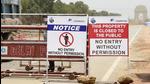 New signboards prohibiting videography and photography have been put up near the India Gate lawns where work is underway on the Central Vista redevelopment project. (ARVIND YADAV/HT PHOTO.) New signboards prohibiting videography and photography have been put up near the India Gate lawns where work is underway on the Central Vista redevelopment project. (ARVIND YADAV/HT PHOTO.)