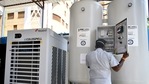 The DRDO recently installed high capacity medical oxygen plants at AIIMS Trauma Centre for Covid-19 patients.(ANI Photo) The DRDO recently installed high capacity medical oxygen plants at AIIMS Trauma Centre for Covid-19 patients.(ANI Photo)