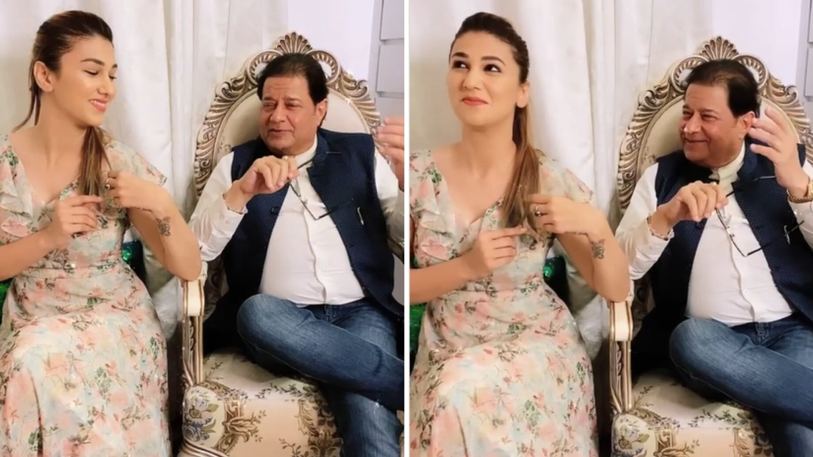 Anup Jalota sings Mujhe Jab Se Hua Hai Pyaar for Jasleen Matharu in new video, fans say ‘kabhi girlfriend kabhi student’