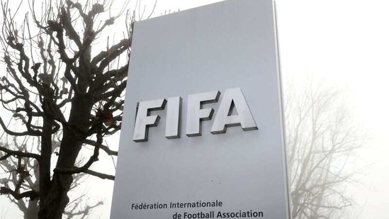 FIFA's logo in front of its headquarters in Zurich. (File Photo) (REUTERS)