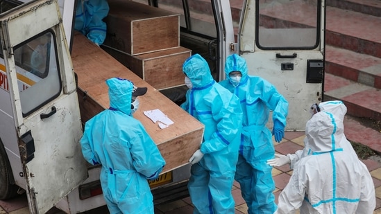 Vishnu Sharma, Director, CPV Division MEA joined the court proceedings and apprised the court that the mortal remains of the deceased has arrived in India today morning. (PTI representative image) Vishnu Sharma, Director, CPV Division MEA joined the court proceedings and apprised the court that the mortal remains of the deceased has arrived in India today morning. (PTI representative image)