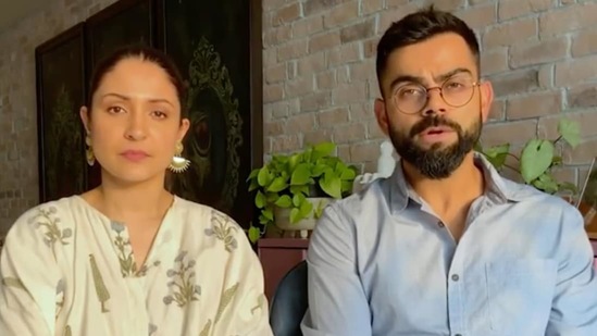 Virat Kohli and Anushka Sharma shared a video on their social media handles. Virat Kohli and Anushka Sharma shared a video on their social media handles.