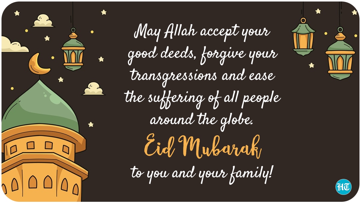 Happy Eid Ul Fitr 2021 Wishes Images Quotes To Share For Eid Mubarak Hindustan Times