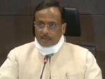 Uttar Pradesh’s deputy CM Dinesh Sharma. Uttar Pradesh’s deputy CM Dinesh Sharma.