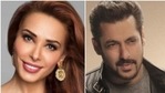 Salman Khan and Iulia Vantur are rumoured to be in a relationship.(HT Photo) Salman Khan and Iulia Vantur are rumoured to be in a relationship.(HT Photo)