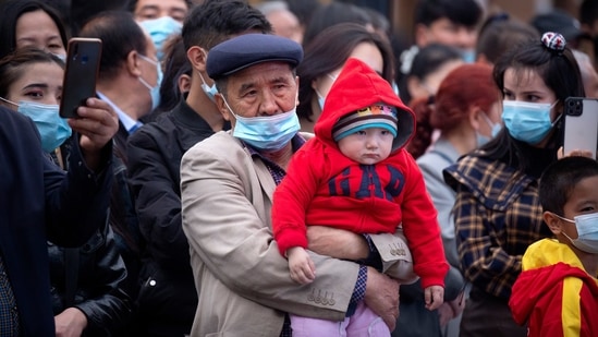  Xinjiang in far western China had the sharpest known decline in birthrates between 2017 and 2019 of any territory in recent history, according to a new analysis by an Australian think tank. (AP)