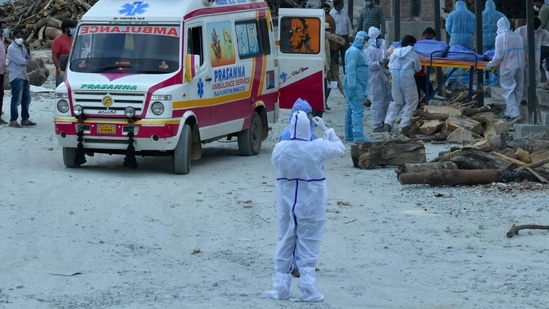 On Wednesday, the Brihanmumbai Municipal Corporation (BMC) said as many as 111 patients, all Covid-19 survivors, were undergoing treatment for mucormycosis in hospitals here. (Manjunath Kiran / AFP) On Wednesday, the Brihanmumbai Municipal Corporation (BMC) said as many as 111 patients, all Covid-19 survivors, were undergoing treatment for mucormycosis in hospitals here. (Manjunath Kiran / AFP)