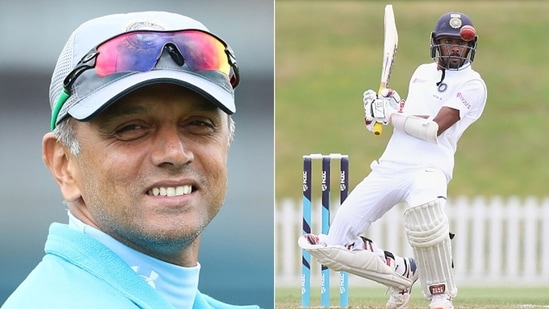 For Abhimanyu Easwaran, there was nothing greater than playing under the guidance of his idol, Rahul Dravid.(Getty Images)