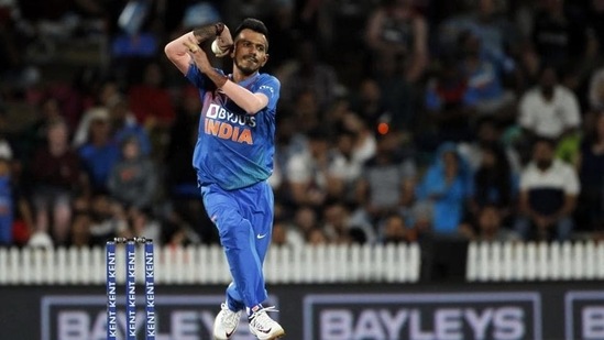 India's Yuzvendra Chahal in action(Twitter) India's Yuzvendra Chahal in action(Twitter)
